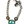Load image into Gallery viewer, 00A18 Link The Peace Necklace-Turquoise
