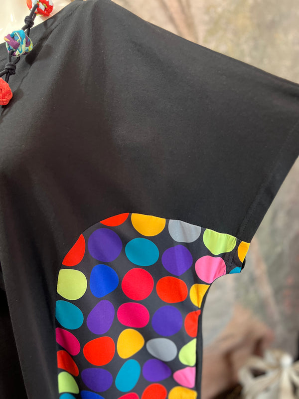 3539 Colorful Dots Dress