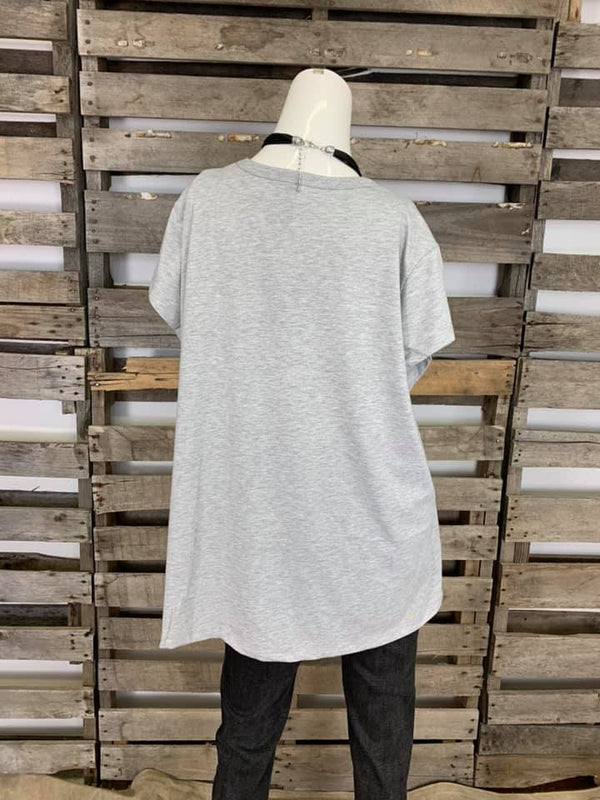 KA416 SS21 Doodle Shirt-Gray