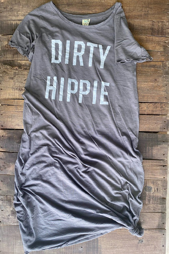 09822 Dirty Hippie Tshirt Dress
