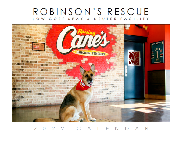 2023 Robinsons Rescue Calendar