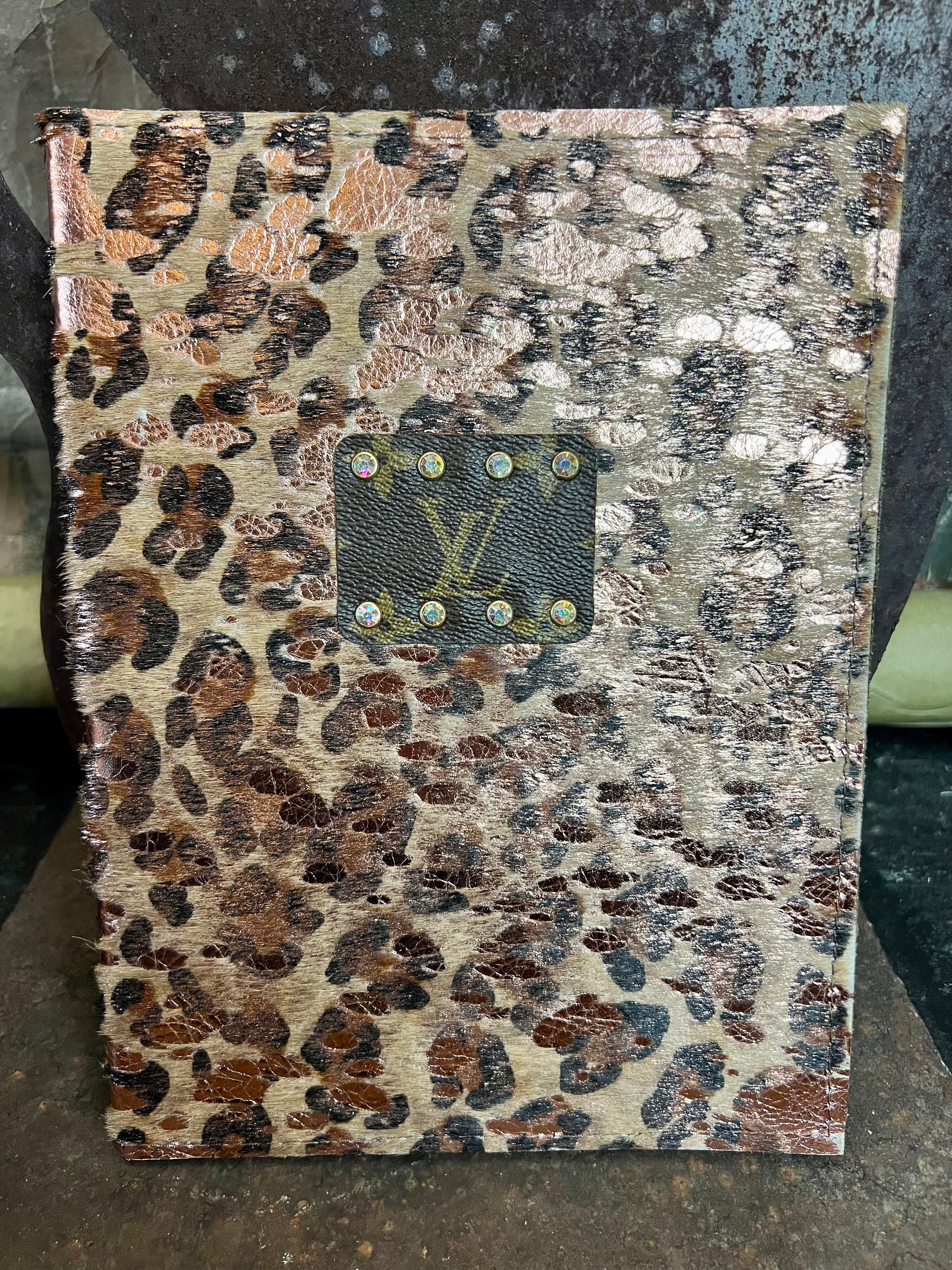 0910 LV Journal/Notebook- Copper Leopard – Absolutely Abigail's