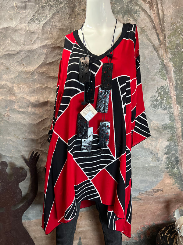 N71156 Morocco Tunic-Red